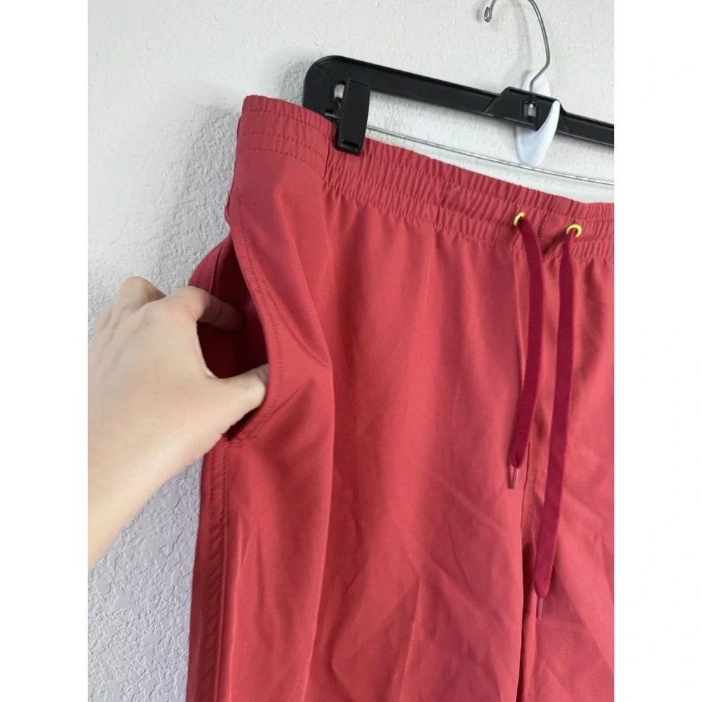 TailorByrd Shorts Mens Large Pink Performance Swim Trunks Flamingo Lined Pockets